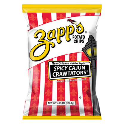 Zapp's Cajun Crawtator Kettle Potato Chips 4.75oz