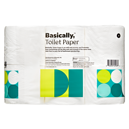 Basically, 24ct Large Roll Soft Toilet Paper