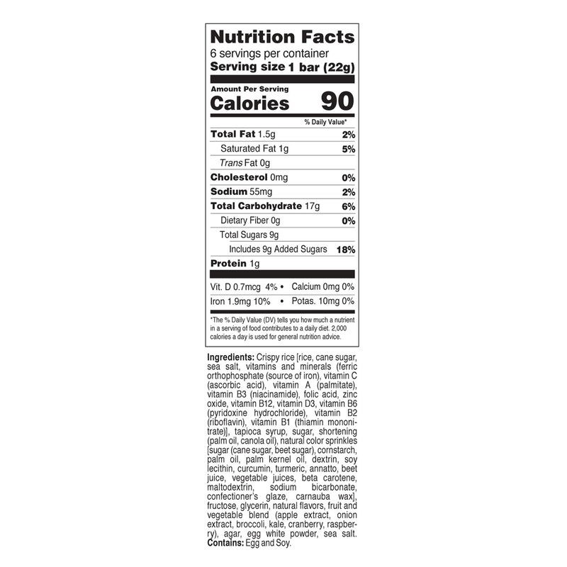 This Saves Lives Unicorn Sprinkle Surprise Rice Krispy Treat 4.68oz