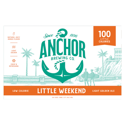 Anchor Brewing Little Weekend 6pk 12oz