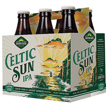 Green Flash Brewing Celtic Sun IPA 6pk 12oz Btl