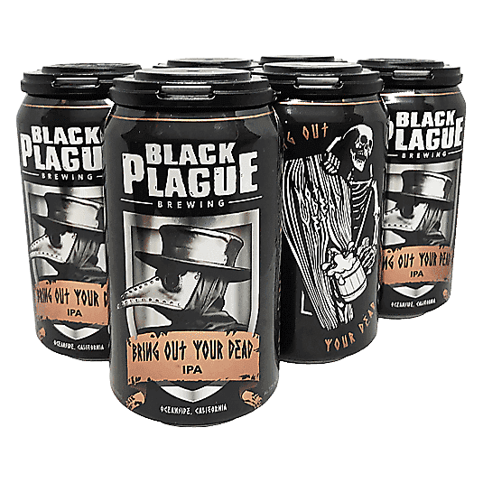 Black Plague Bring Out Your Dead IPA 6pk 12oz Can BevMo BevMo black-plague-bring-out-your-dead-ipa-6pk-12oz-can-bevmo-bevmo