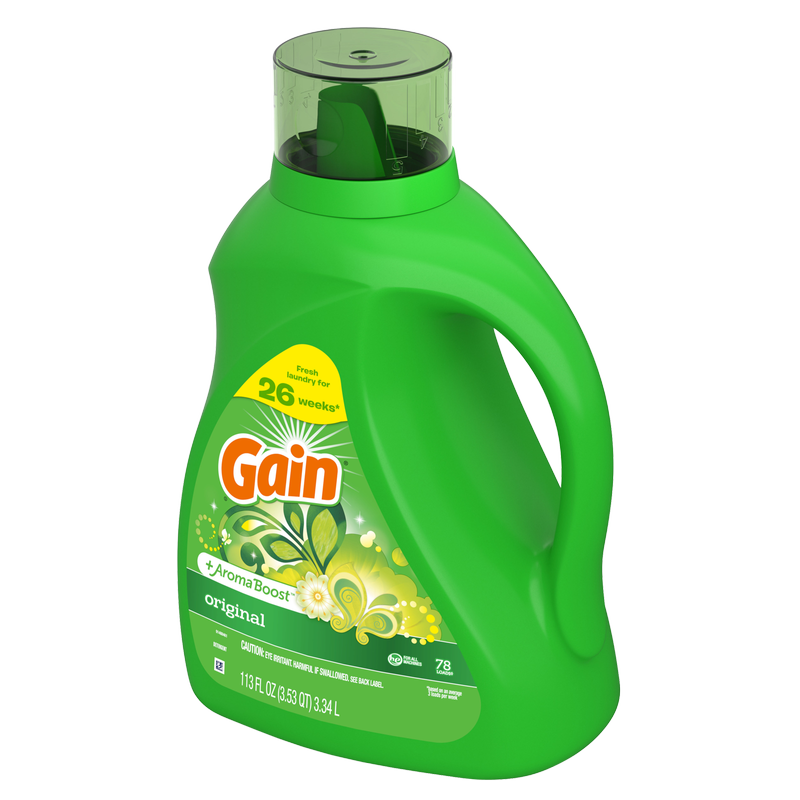 Gain Liquid Laundry Detergent Original Scent 2ct 113oz