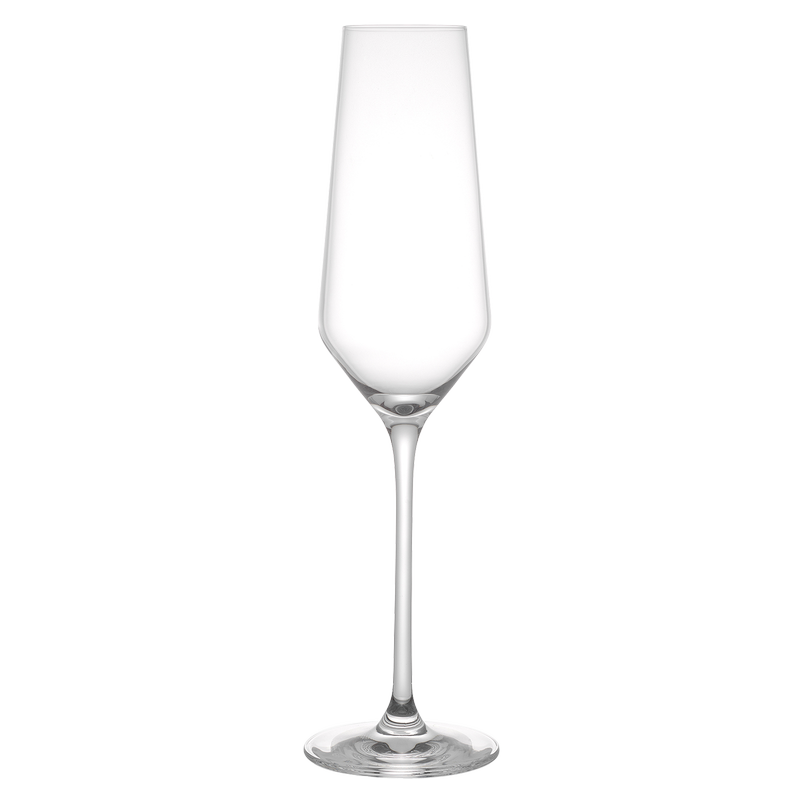JoyJolt Layla Crystal Champagne Flute Glasses - Set of 8 Champagne Glasses  – 6.7 oz