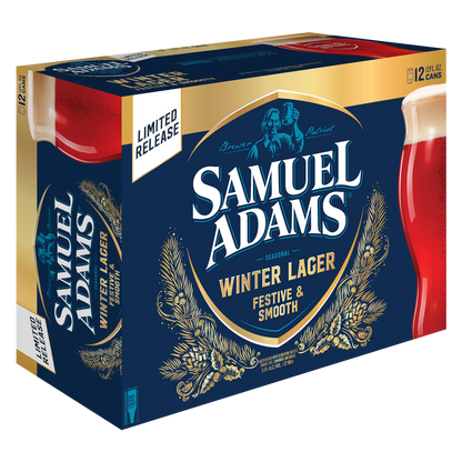 Samuel Adams Winter Lager 12pk 12oz Can 5.6% ABV