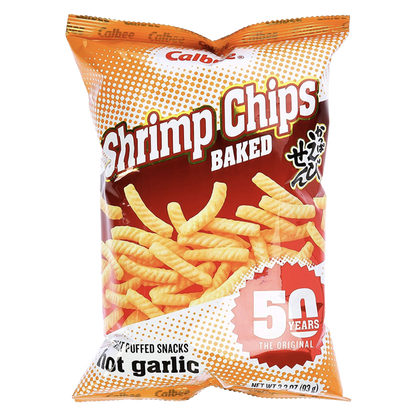 Calbee Hot Garlic Shrimp Chips 3.3oz