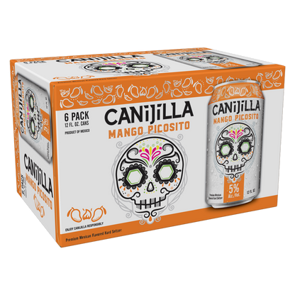 Canijilla Hard Seltzer Mango Picosito 6pk 12oz Can
