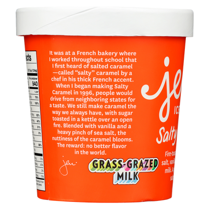 Jeni's Salty Caramel Ice Cream 16oz