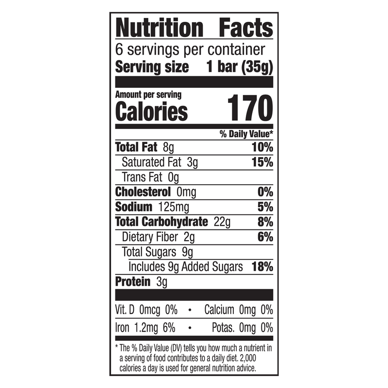 Nature Valley Sweet & Salty Dark Chocolate-Peanut & Almond Chewy Granola Bars 6ct