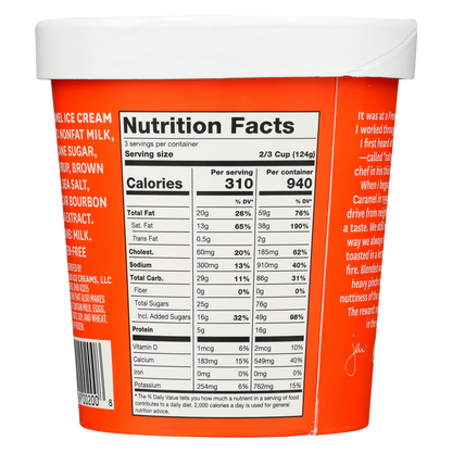 Jeni's Salty Caramel Ice Cream 16oz
