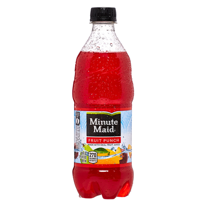 Minute Maid Fruit Punch Juice 20oz Btl BevMo