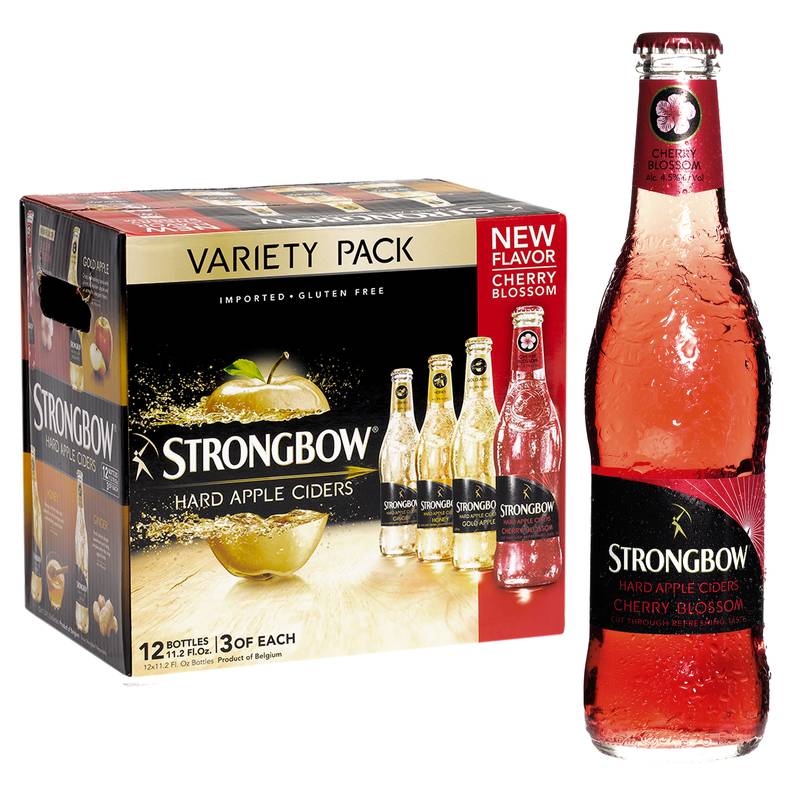 Strongbow Wrapped Strongbow Variety Pack 12pk 12oz Btl - BevMo! – BevMo!