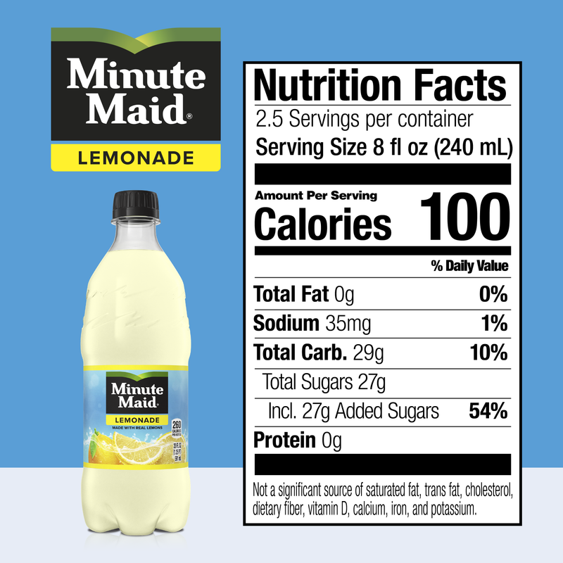 Minute Maid Lemonade 20oz