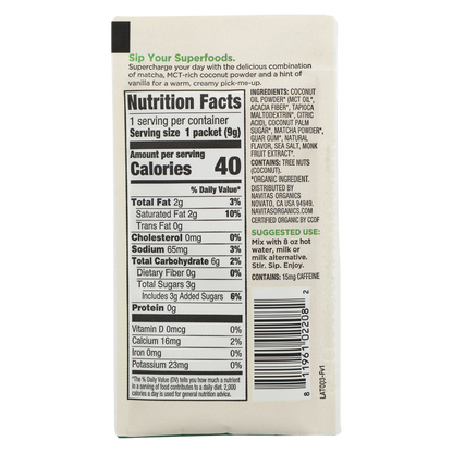 Navitas Organics Matcha Latte 0.31oz