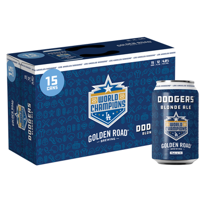 Golden Road Brewing Dodgers Blonde Ale 15pk 12oz Can