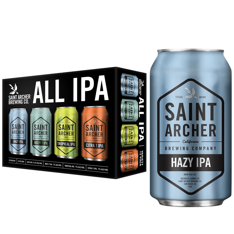 Saint Archer Brewing All IPA Variety Pack 12pk 12oz Can