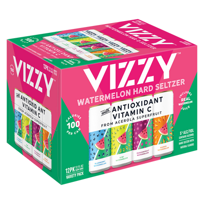Vizzy Watermelon Variety 12pk 12oz Can 5.0% ABV
