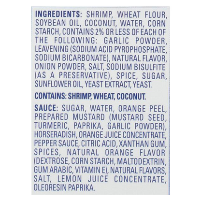 SeaPak Frozen Oven Crispy Breaded Jumbo Coconut Shrimp 10oz