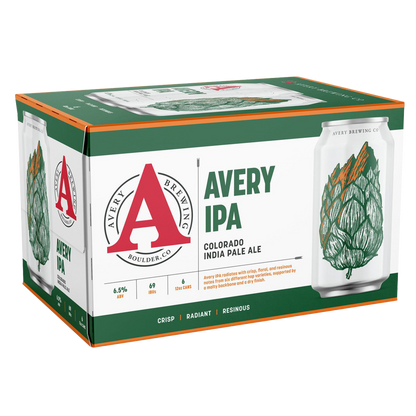 Avery IPA 6pk 12oz Can 6.5% ABV