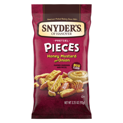 Snyder's Honey Mustard Onion 3.25oz