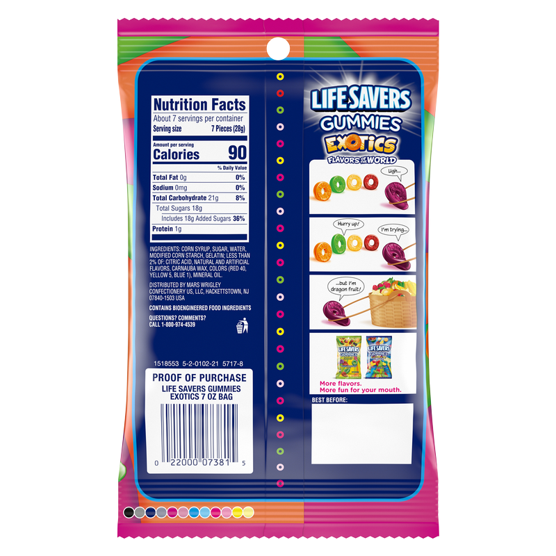 Life Savers Exotics Gummies 7oz