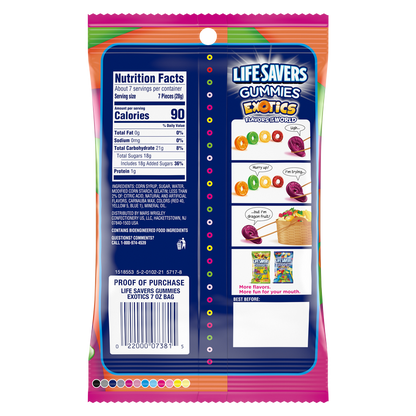 Life Savers Exotics Gummies 7oz