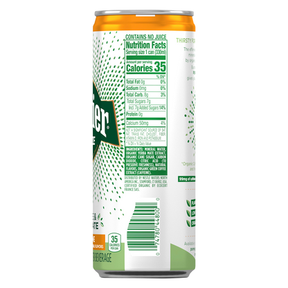 Perrier Energize Tangerine 11.15oz Can