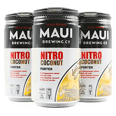 Maui Brewing Nitro Coconut Porter 4pk 12oz Can