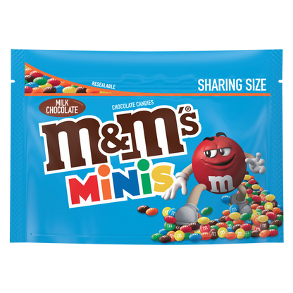 M&M's Mini Milk Chocolate Candies Sharing Size 10.10oz