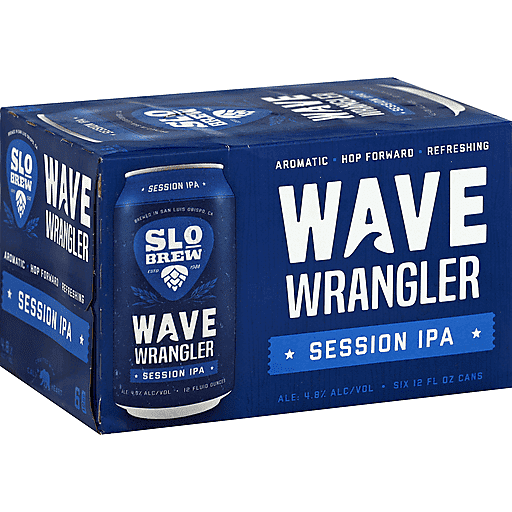 SLO Brewing Wave Wrangler Session IPA 6pk 12oz Can
