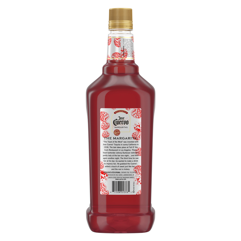 Jose Cuervo Authentic Raspberry Margarita 1.75L - BevMo! – BevMo!