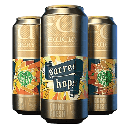 Refuge Brewery Tier 3 Seasonal - Sacred Hops IPA 4pk 16oz Can