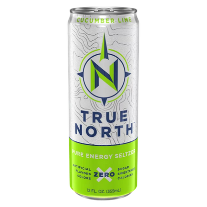 True North Energy Seltzer Cucumber Lime 12oz