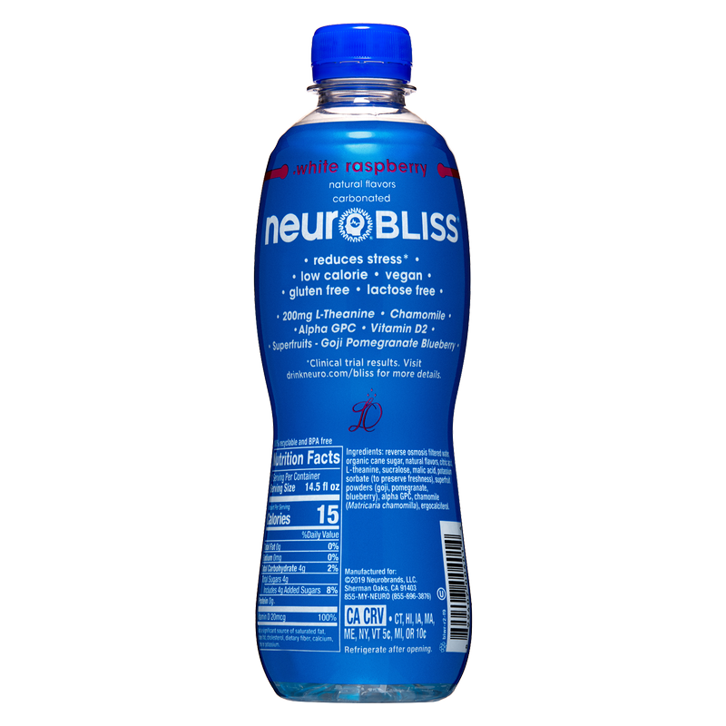 Neuro BLISS White Raspberry 14 5oz Btl BevMo neuro-bliss-white-raspberry-14-5oz-btl-bevmo