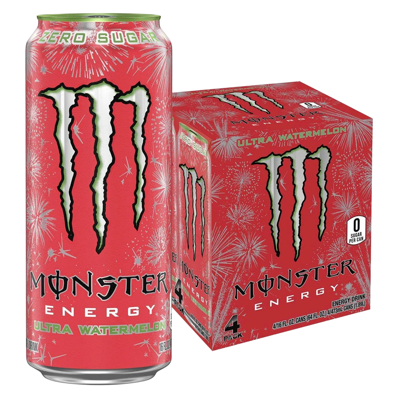 Monster Ultra Watermelon 4pk