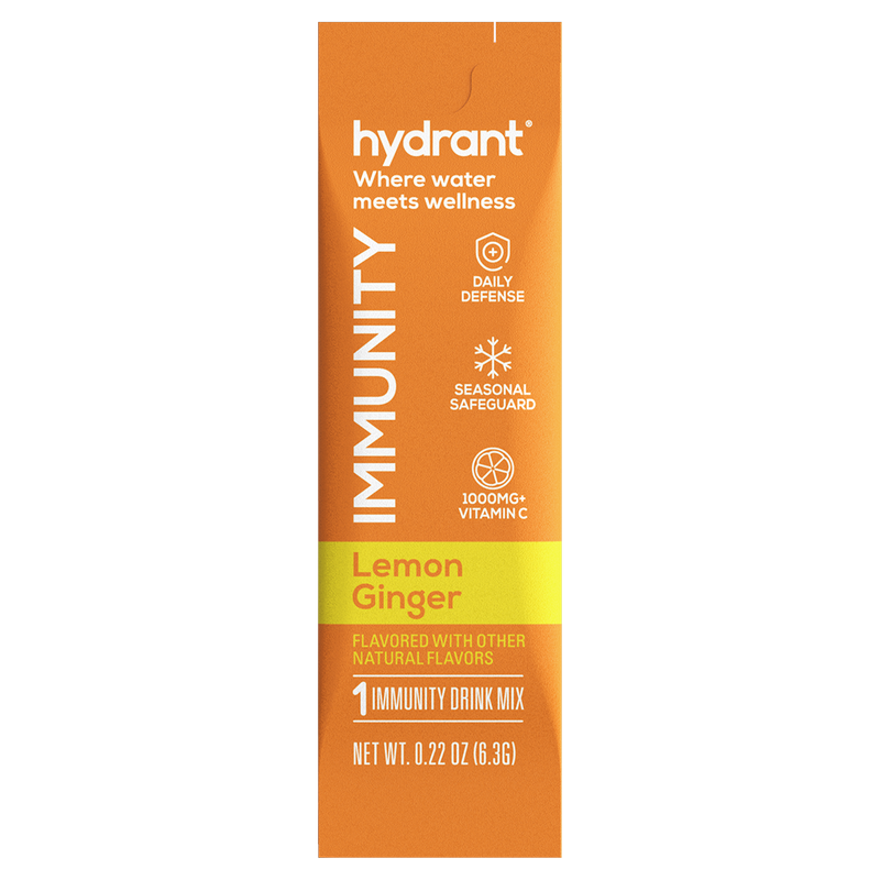 Hydrant Lemon Ginger + Immunity Hydration Mix 0.23oz