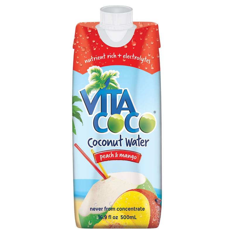 Vita Coco Peach & Mango 16.9oz