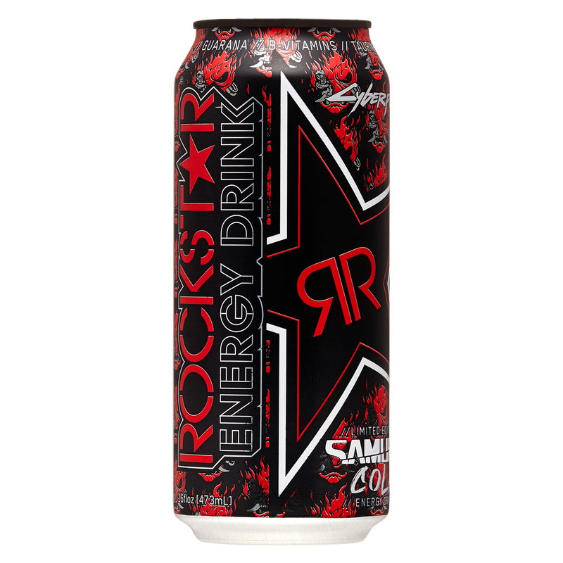 Samurai Cola Rockstar Cyberpunk Samurai Cola 16oz Can - BevMo! – BevMo!