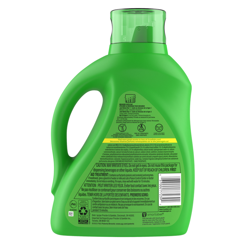 Gain Liquid Laundry Detergent Original Scent 2ct 113oz