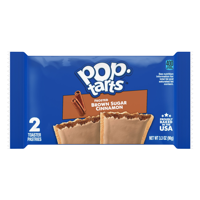 Pop-Tarts Frosted Brown Sugar Cinnamon Toaster Pastries 2ct
