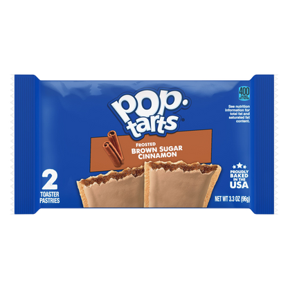 Pop-Tarts Frosted Brown Sugar Cinnamon Toaster Pastries 2ct