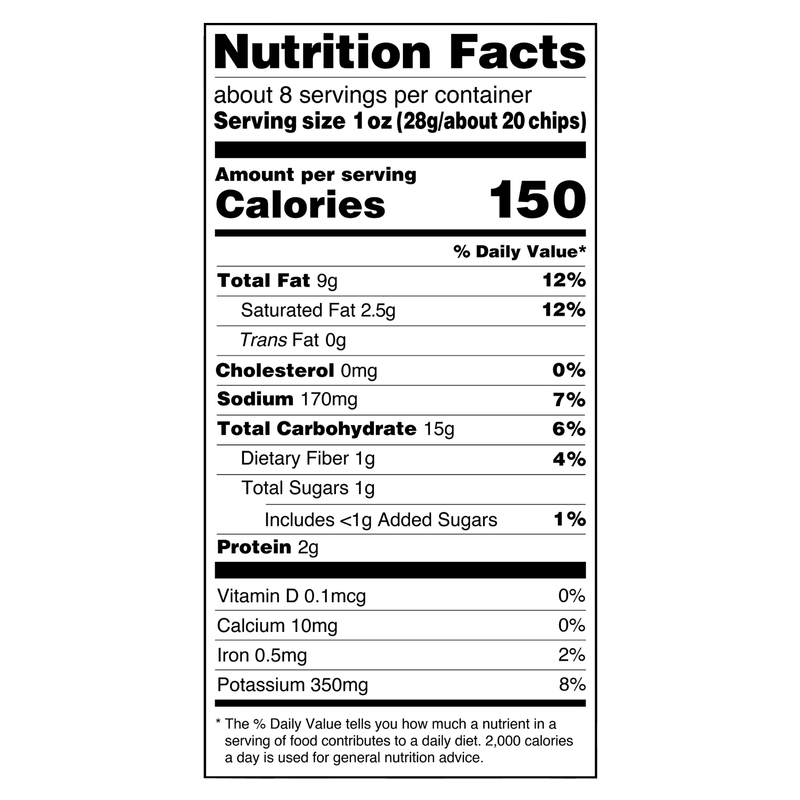 Utz Potato Chips Ripples Fried Dill Pickle 7.75 oz