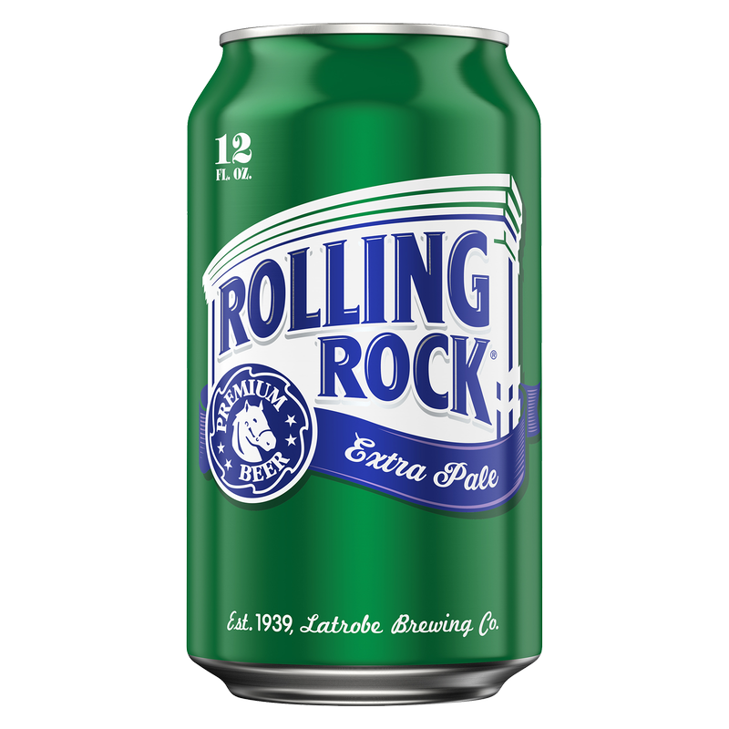 Rolling Rock 18pk 12oz Can 4.4% ABV – BevMo!