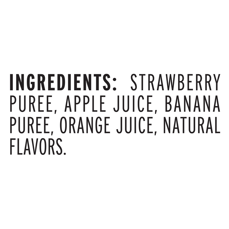 Naked Juice Strawberry Banana Smoothie 15.2oz Btl