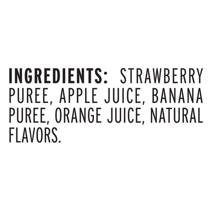 Naked Juice Strawberry Banana Smoothie 15.2oz Btl