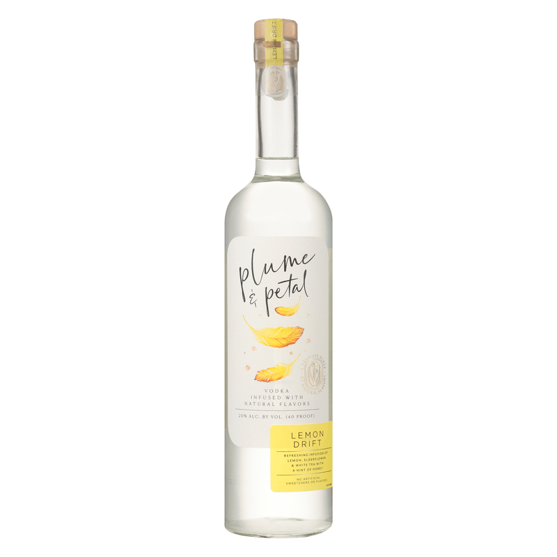Plume & Petal Lemon Drift Vodka 750ml
