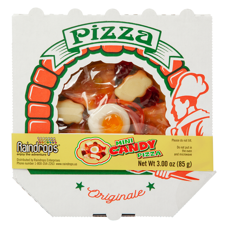Raindrops Mini Pizza Gummy 3oz