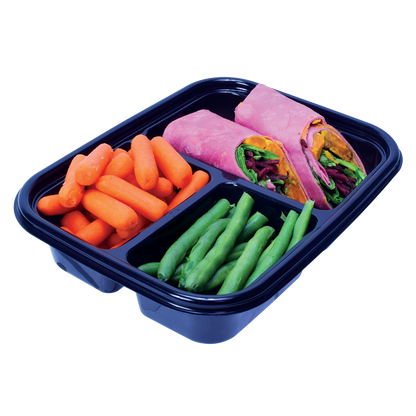 Fridgemate 2-Section Meal Prep Food Container Set 10ct : Home & Office fast  delivery by App or Online