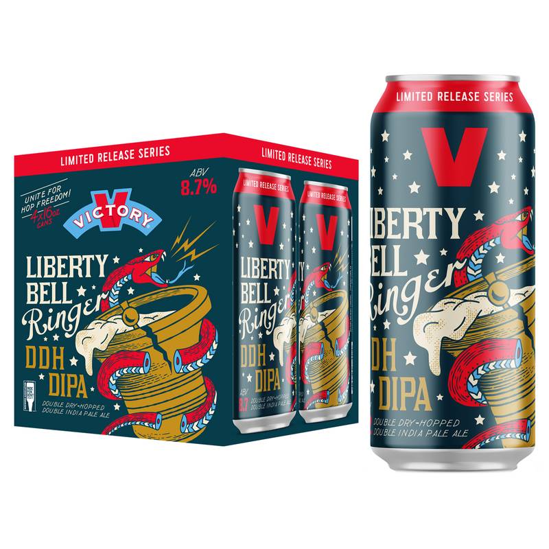 Victory Liberty Bell Ringer 4pk 16oz Can 8.7% ABV