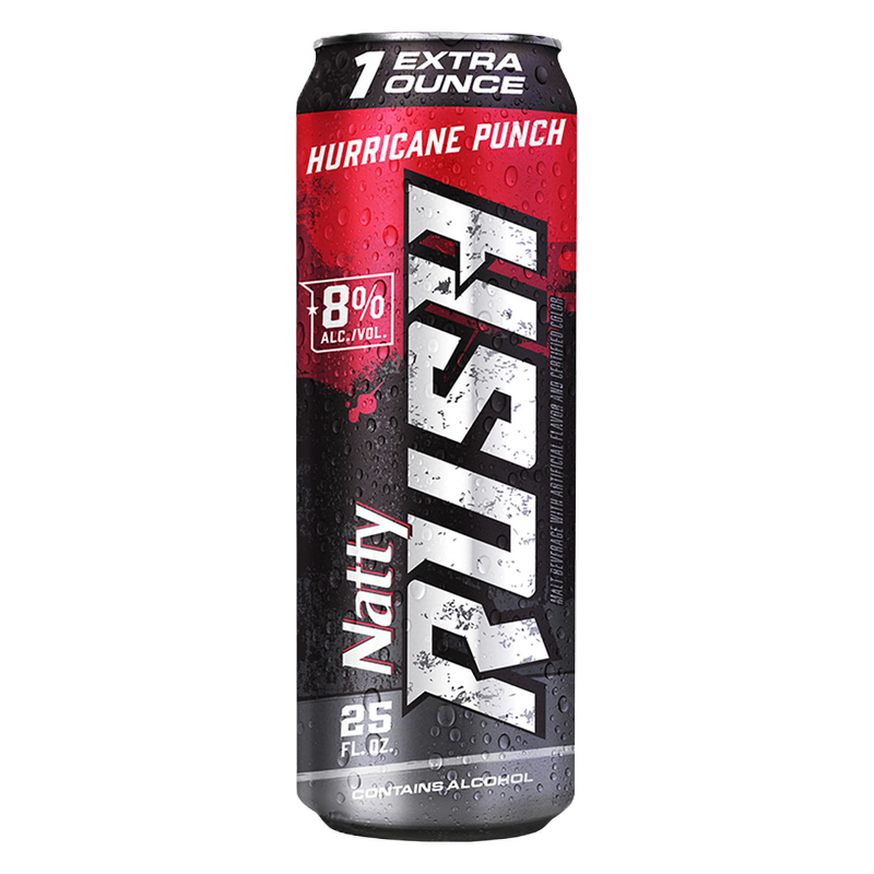 Natty Rush Hurricane Punch Single 25oz Can 8.0% ABV